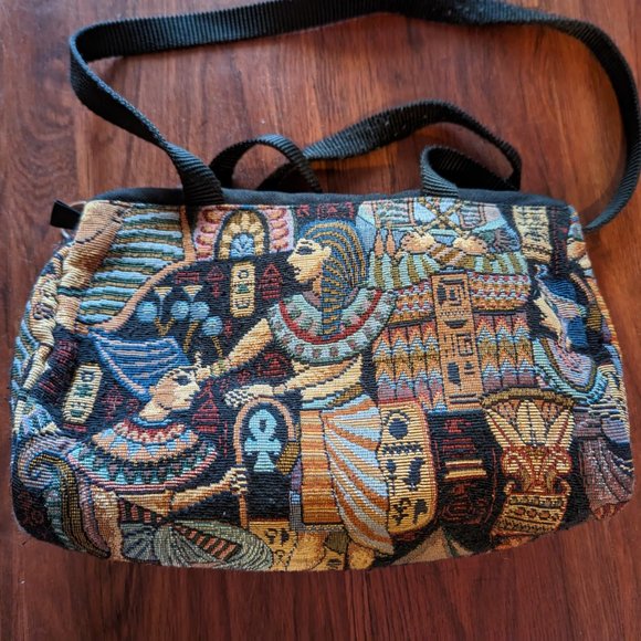 Bags Egyptian Print Embroidered Purse Poshmark